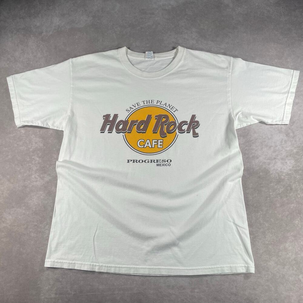 Vintage Hard Rock Cafe Mexico Summer Graphic T-shirt Large